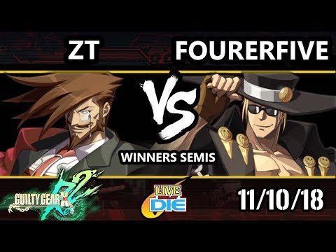 Live and Let Die - GGXRD2 - zt (Slayer) Vs. HPF | fourerfive (Johnny) - Guilty Gear XRD Rev 2 WS