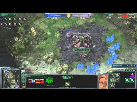 IeSF 2013 World Championship - SC2 - Sweden (MaddeLisk) vs France (Akane) -match#1