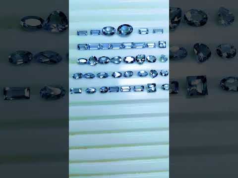 Santa Maria Aquamarine mix shape gemstone #gemsstoneartist #semi precious #astrologicalgemstone #art