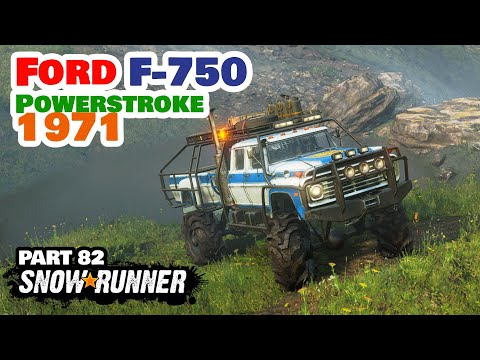1971 Ford F-150 Powerstroke | Aquatic Task Drowned Lands Map | SnowRunner | Part 82