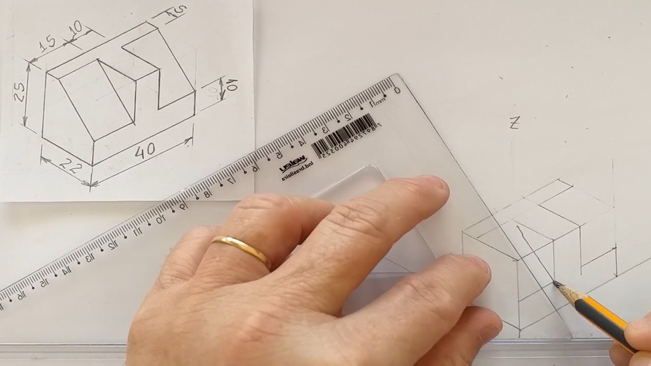 Desenho Mecânico - Aula 3 - Perspectiva Isométrica