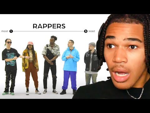 These Rappers Tried Ranking Themselves By Talent..