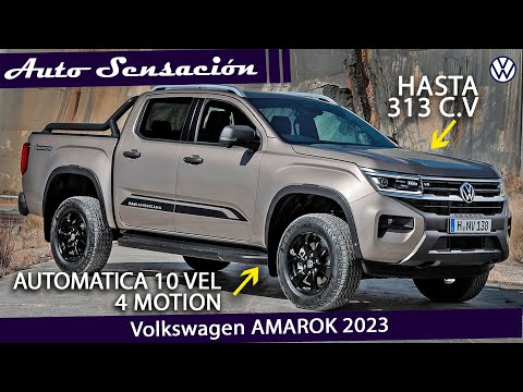 Presentación Volkswagen Amarok 2023 . El pick-up de VW se sofistica.