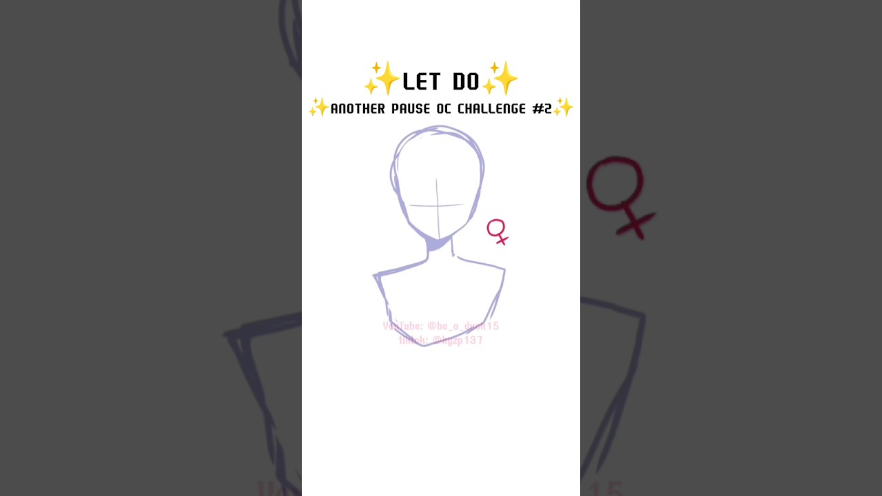 ✨ANOTHER PAUSE OC CHALLENGE✨ p2✌️ #edit #oc #viralshorts #shorts #trending #capcut #ibispaintx