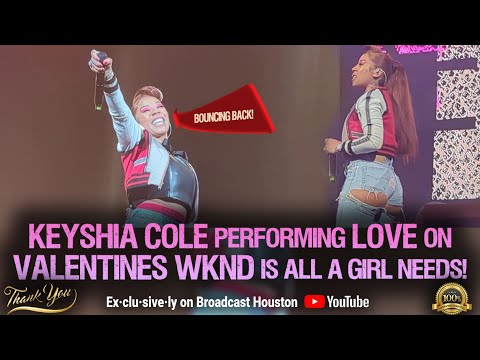 KEYSHIA COLE is the HAPPIEST She's Been Since FRANKIE PASSED AWAY, Back on Stage Where She Belongs!
