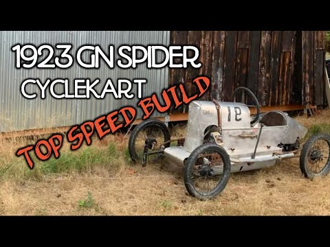 Building a 1923 GN Spider Cycle Kart to attempt a world record TOP SPEED RUN 100+