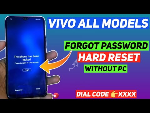 How to Unlock Pattern Lock in VIVO Phones Without PC | VIVO Forgot Password Unlock Forgot Password