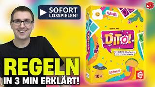 Dito・Regeln in 3 Minuten erklärt ・ SPIEL DES JAHRES 2026