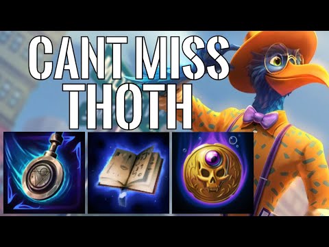 Just Wait For Full Build To Come Online! Thoth Mid Gameplay (Smite Conquest)