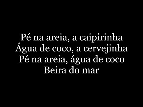 Diogo Nogueira - Pé Na Areia ( letra )