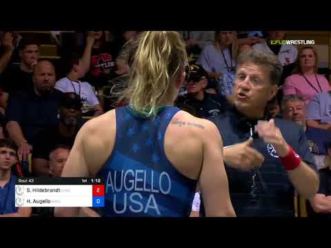 Final X/WM 53 KG - FX1 - Sarah Hildebrandt (NYAC) Vs. Haley Augello (NYAC)