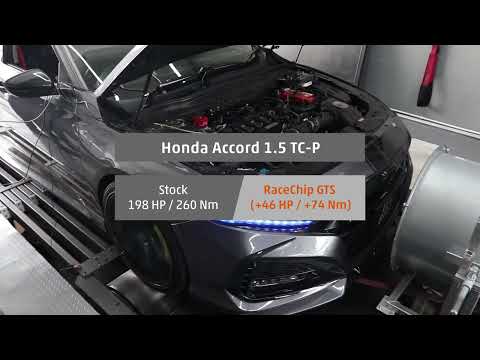 Honda Accord 1.5 TC-P Dyno Run with RaceChip GTS