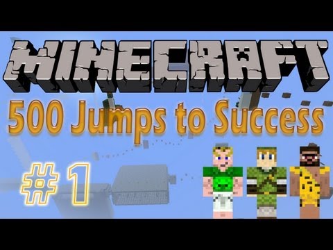 Let's Play Minecraft Adventure-Maps [Deutsch/HD] - 500 Jumps to Success #1
