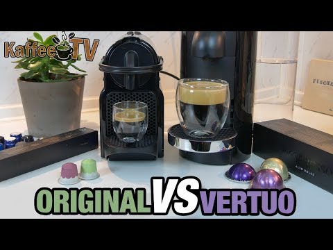 ORIGINAL or VERTUO? A comparison of both Nespresso capsule systems, including their pros and cons!