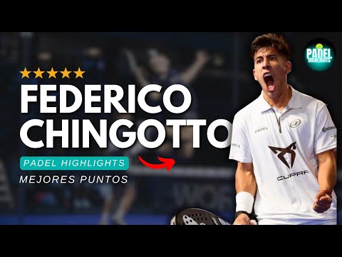PADEL HIGHLIGHTS - FEDERICO CHINGOTTO surprised with his skill - MOST EPIC PADEL MOMENTS