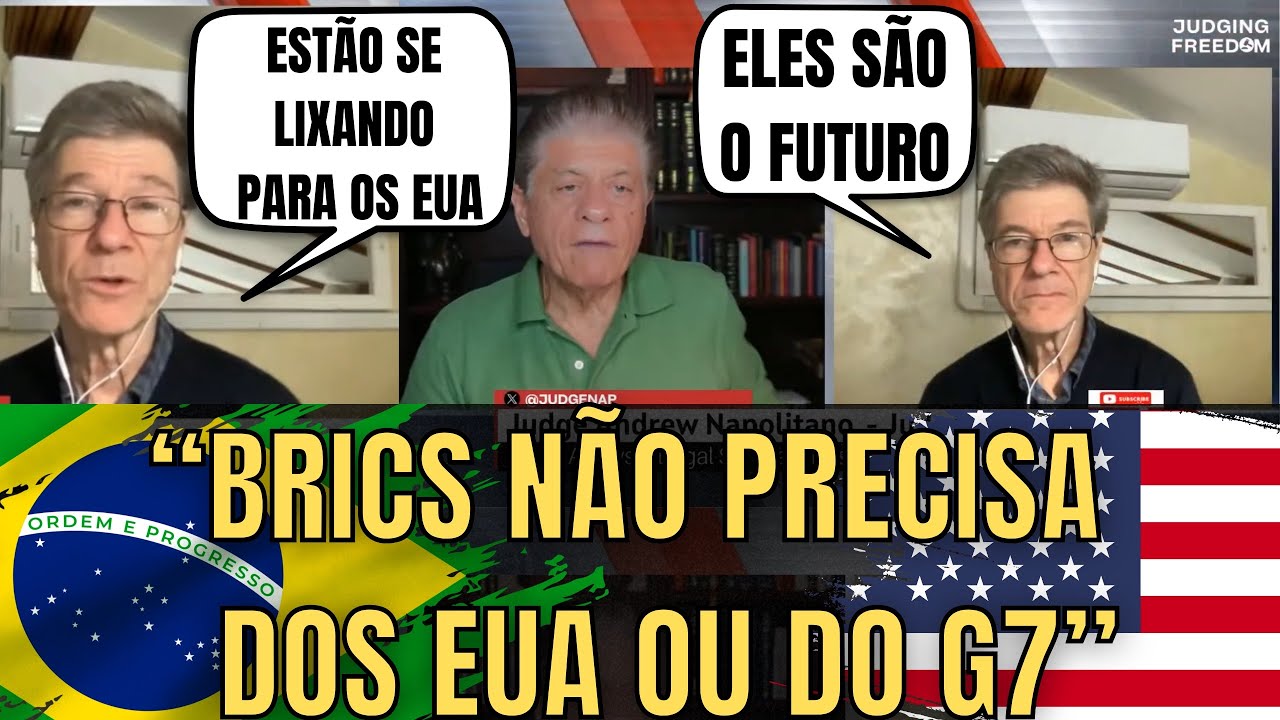 ECONOMISTA DOS EUA SINCERO AO FALAR DOS BRICS #Brasil