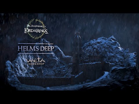 The Lord of the Rings | Helm's Deep, Premium Environment by Wētā Workshop Collectibles