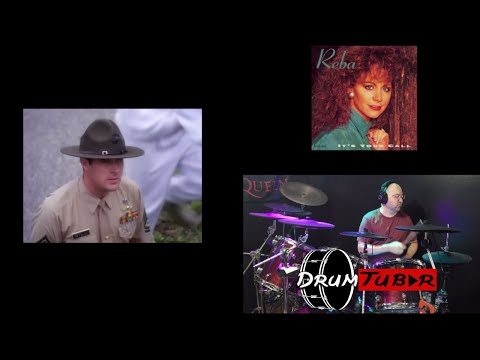 Reba McEntire, Vince Gill - The Heart Won't Lie (Drum Cover)