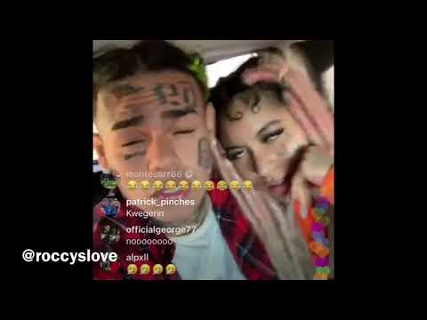 6ix9ine steals Trippie Redd’s girl and goes on IG LIVE!!