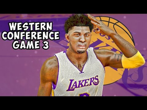 NBA 2K15 MyLeague Mode Ep.60 - Protecting the Home Court! Western Conference Finals Game 3