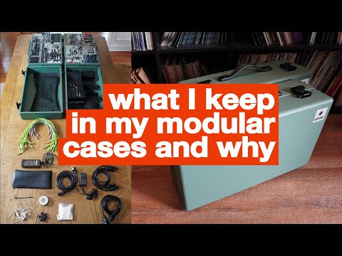 A Two Case Portable Modular Eurorack Studio