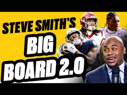 Steve Smith's Official 2026 WR Rankings: The Big Board 2.0