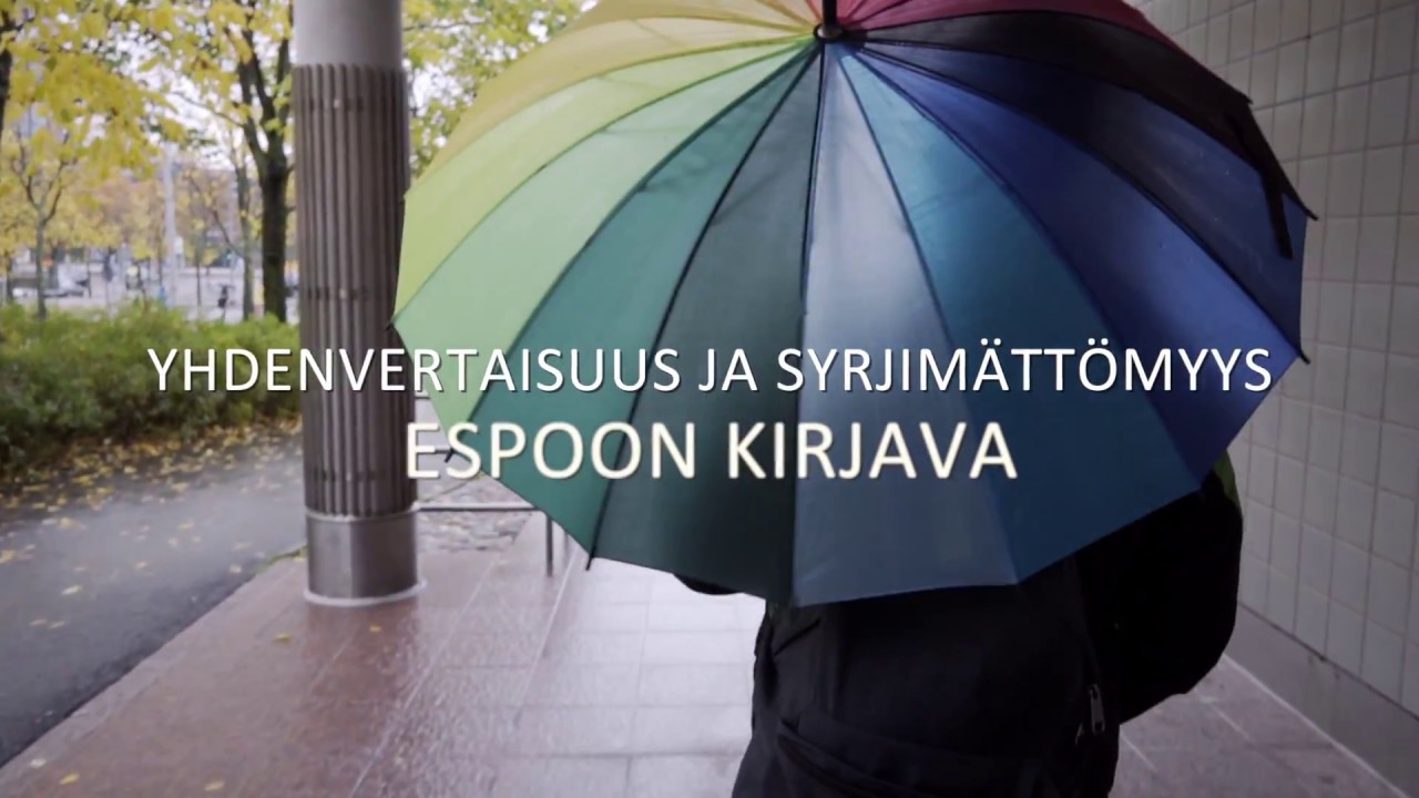 Yhdenvertaisuus ja syrjimättömyys (video 3): Hyvä käytäntö - Espoon nuorisotila Kirjava