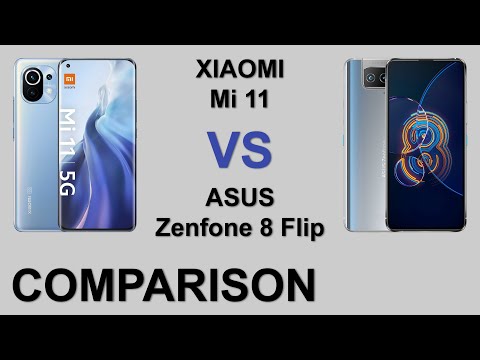 COMPARISON Xiaomi Mi 11 VS Asus Zenfone 8 Flip