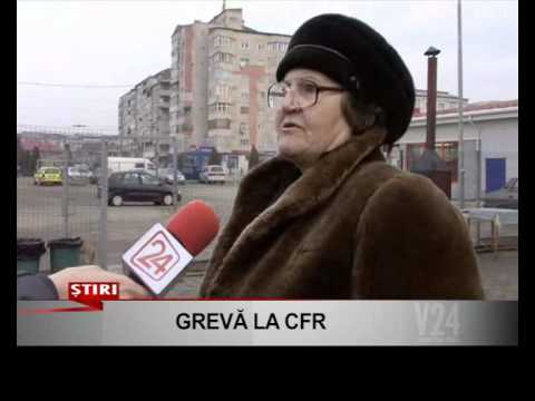 greva la cfr   www.v24tv.ro