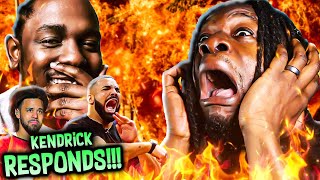 KENDRICK LAMAR RESPONDS TO DRAKE & J COLE!!! 