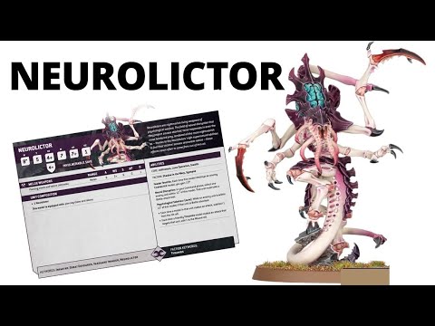 Neurolictor Datasheet REVEALED - What does this new Tyranids Model Do?