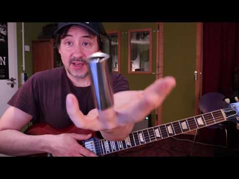 Slide Guitar: How to play "Statesboro Blues" intro solo licks [German]