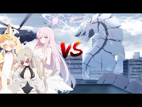 Blue Archive BINAH TORMENT Urban Purple 1 Team 39,4m