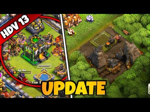 HDV 13 ET CARRIÈRE DE PIERRE MAJ CONCEPT ! ( Clash of Clans FR ) Video