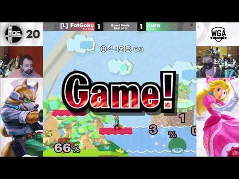 Domino Effect 20 Melee Singles Grand Finals Aura vs FatGoku