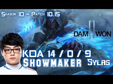 DWG Showmaker SYLAS vs ORIANNA Mid - Patch 10.15 KR Ranked