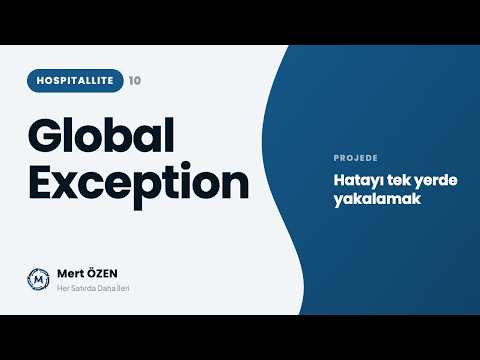 HospitalLite (HMS): Global Exception Handling