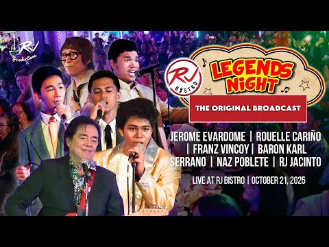 Legends Night LIVE at the RJ Bistro | Oct. 21, 2025 ORIGINAL BROADCAST