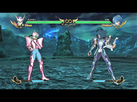 Andromeda Shun vs Lyra Orphee (Hardest AI) - Saint Seiya: Soldiers' Soul