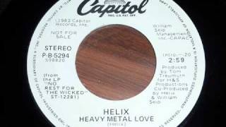Helix - Heavy Metal Love 45rpm