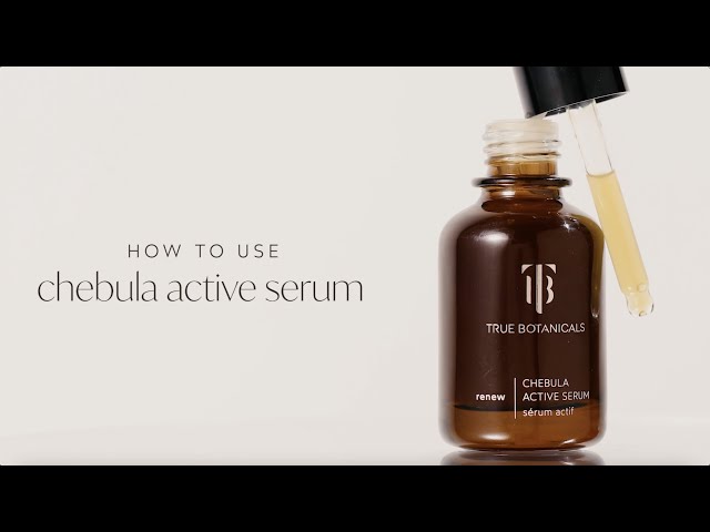 Vídeo relacionado con True Botanicals - Sérum natural Chebula Active | Cuidado de la piel natural, no tóxico, (30 ml)