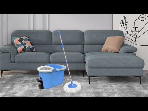 What the best way for cleaning your floor?  DS-318  360 degree foot pedal spin mop