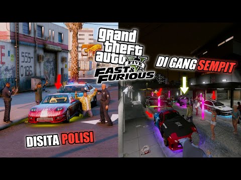 MISI EPIC MENCARI MOBIL FAST AND FURIOUS DI KOTA | SAMPE DI SITA POLISI - GTA 5 MOD