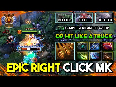 EPIC RIGHT CLICK CARRY Monkey King Max Slotted Build OP Hit Like A Truck Even Tide Can't Survive