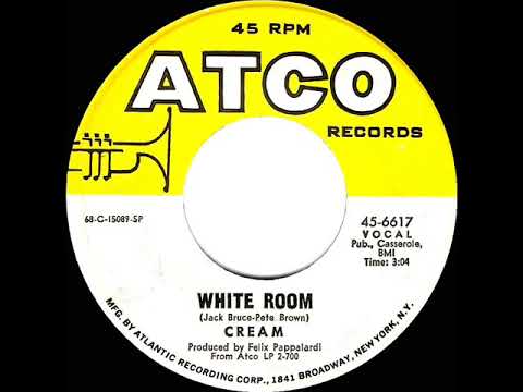 1968 HITS ARCHIVE: White Room - Cream (U.S. mono 45 single version)