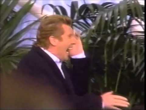 Michael Crawford - Funny clip - Phantom music plays