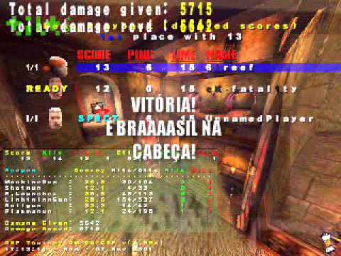 Quake 3 Arena - Brasil x USA ( Reef x Fatality ) Campeonato Tilt Total 2001