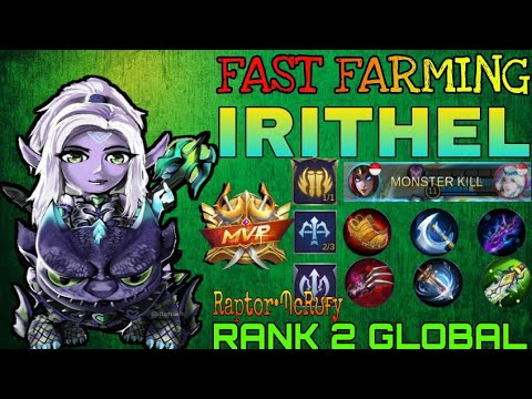 Irithel Killing Machine - Gameplay & Full Build Top 2 Global By [Raptor • Պ cRʊғy] Mobile legends
