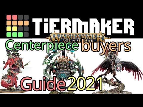 AoS Centerpiece buyers guide tier list