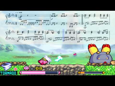 Oncoming Peril - Kirby: Squeak Squad - Piano Solo